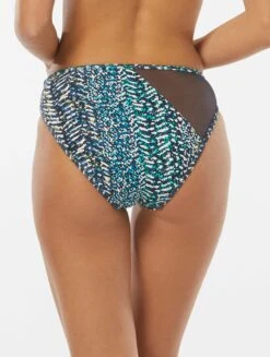 Vince Camuto High Leg Bikini Bottom - Abstract Animal -Swim Wear Shop V28722 408 alt02