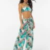 Vince Camuto Wrap Tie Cover Up Pants - Balines Floral -Swim Wear Shop V31914 970