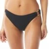 Vince Camuto Ring High Leg Bikini Bottom - Ripple Effect -Swim Wear Shop V69631 001 R