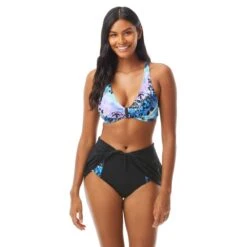 Beach House Sport Thrive Sleeveless Zip Front One Piece Swimsuit - Tie Dye For -Swim Wear Shop h41958 004 alt03