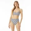 Beach House Swim Nora Bikini Top - Island Grid 1 Beach House Swim Nora Bikini Top - Island Grid -Swim Wear Shop hd22628 511 5