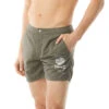 John Varvatos Malibu Swim Short - Skull Embroidery -Swim Wear Shop j04009 339