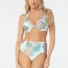 Coco Reef Verso Bra Sized Twist Reversible Underwire Bikini Top - Tropical Lotus -Swim Wear Shop u35288 110 10 8