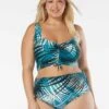 Coco Reef Elevate Bra Sized Shirred Underwire Bikini Top - Endless Summer Palm -Swim Wear Shop u84461 349 alt04 7