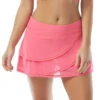 Coco Reef Sway Mesh Layer Swim Skort - Classic Solids -Swim Wear Shop u95126 605