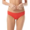Vince Camuto Shirred Smooth Fit Cheeky Bikini Bottom - Riviera Solids -Swim Wear Shop v21561 607